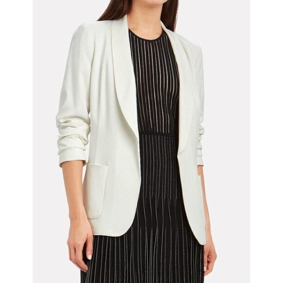 Intermix Sofia Crepe Blazer Sz. 0 - Picture 1 of 6